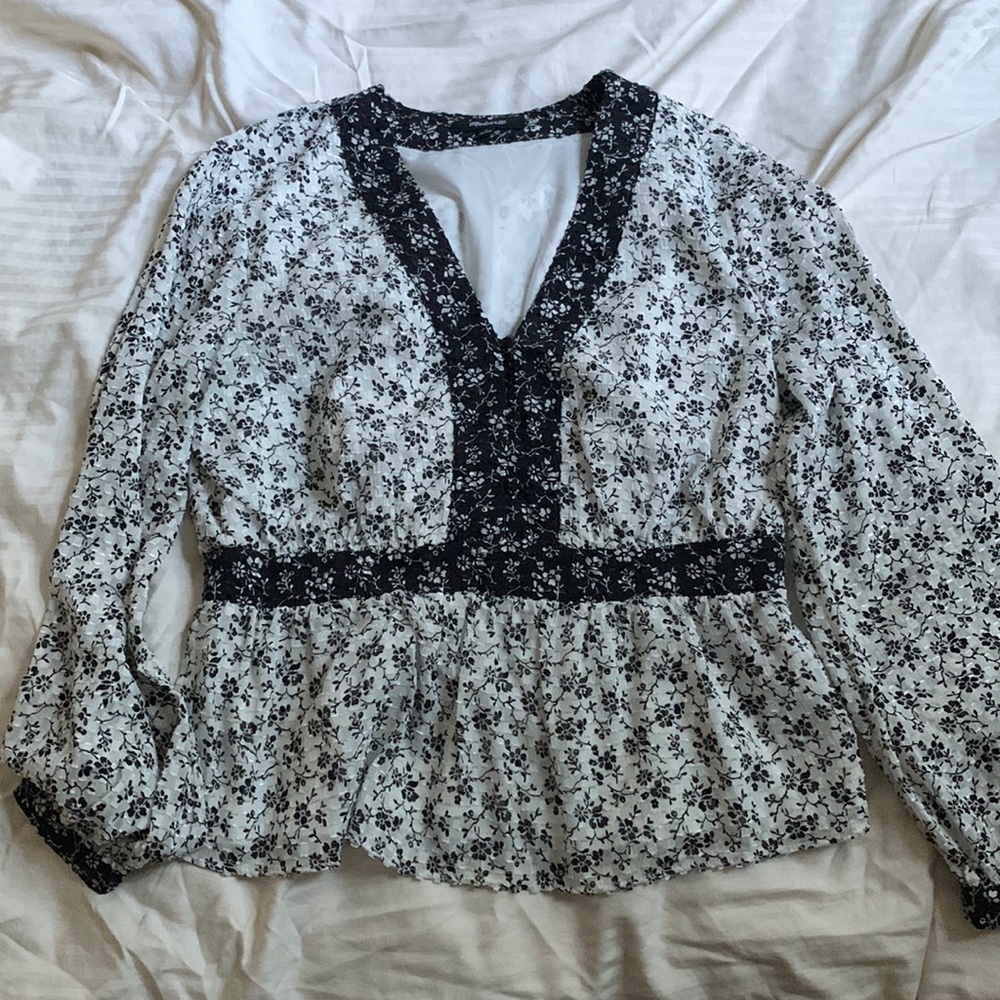 Madewell Peplum Blouse